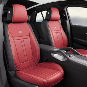 Universal Car Seat Cover Nappa Leather Waterproof Cushion for Subaru, Jeep, Lexus