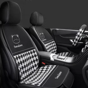 Universal Car Seat Cover Linen Cotton Cushion Protector for Subaru, Jeep, Lexus