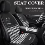 Universal Car Seat Cover Linen Cotton Cushion Protector for Subaru, Jeep, Lexus 4 6947 ab107c