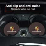 Car Sun Visor Glasses Clip & Card Holder for Porsche Cayenne, Panamera, Taycan 4 7000 94a809