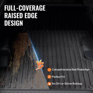 Truck Bed Mat for 2022-2024 Toyota Tundra 5.5 FT – Non-Slip, TPE Liner