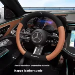 Mercedes-Benz Leather Steering Wheel Cover 5 7122 618b2d