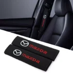 2pcs Car Seat Belt Shoulder Pads – Soft & Breathable Protection for Mazda CX-5, Axela, RX-8 4 7186 d35e3f