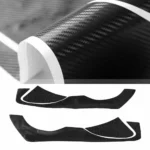 Carbon Fiber Car Door Anti-Kick Scratch Stickers for Chevrolet Camaro 2020-2022 8 7322 070259