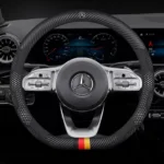 Carbon Fiber Anti-Slip Steering Wheel Cover for Mercedes-Benz 7 7374 930512