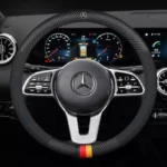 Carbon Fiber Anti-Slip Steering Wheel Cover for Mercedes-Benz 5 7374 ca8253