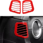 Car Air Conditioning Vent Outlet Decoration Cover for Jeep Wrangler JL, Gladiator JT 10 7436 075cfe