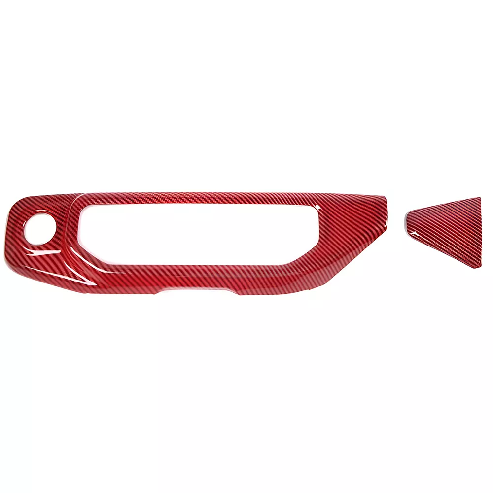 Carbon fiber red