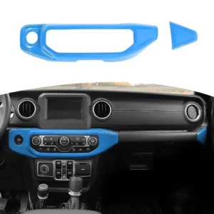 Jeep Wrangler JL 2020-2023 & Gladiator JT 2020-2023 Air Conditioning Control Panel Decoration Cover