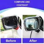 Chrome Rearview Mirror Rain Brow Cover Trim for Jeep Renegade 2020-2024 9 7496 1082de