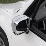 Chrome Rearview Mirror Rain Brow Cover Trim for Jeep Renegade 2020-2024 4 7496 2a8ae2
