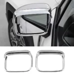 Chrome Rearview Mirror Rain Brow Cover Trim for Jeep Renegade 2020-2024 6 7496 88bd64