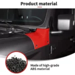 Car Engine Hood Angle Wrap Cover for Jeep Wrangler JL 4xe & Gladiator JT 2020-2024 7 7506 24c548