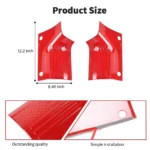 Car Engine Hood Angle Wrap Cover for Jeep Wrangler JL 4xe & Gladiator JT 2020-2024 8 7506 72d310