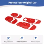 Car Inner Door Handle Bowl Cover for Jeep Wrangler JL & Gladiator JT 2020-2022 7 7523 b01b3d