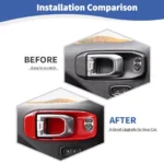 Car Inner Door Handle Bowl Cover for Jeep Wrangler JL & Gladiator JT 2020-2022 6 7523 e70e0c