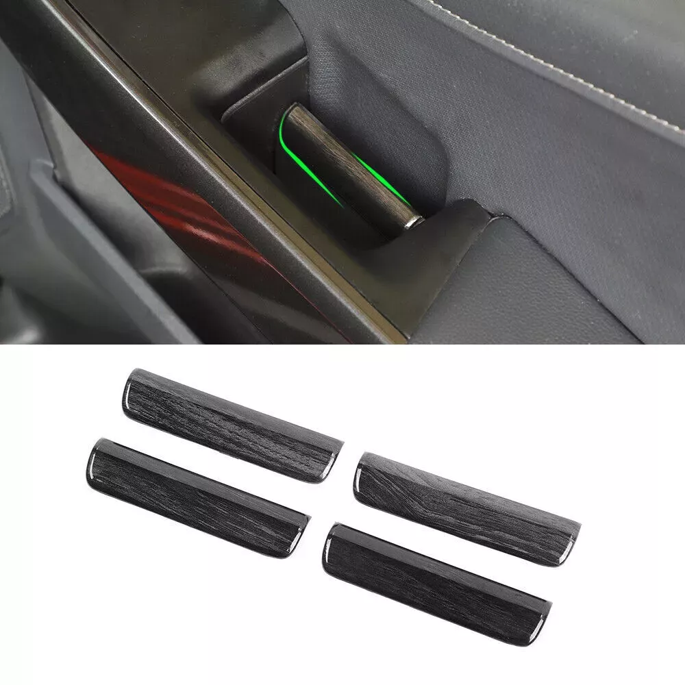 Black wood grain