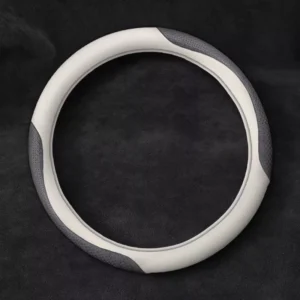 Mercedes-Benz A45 C43 GLC Leather Carbon Fiber Steering Wheel Cover