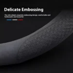 Mercedes-Benz A45 C43 GLC Leather Carbon Fiber Steering Wheel Cover 7 7806 629d5d