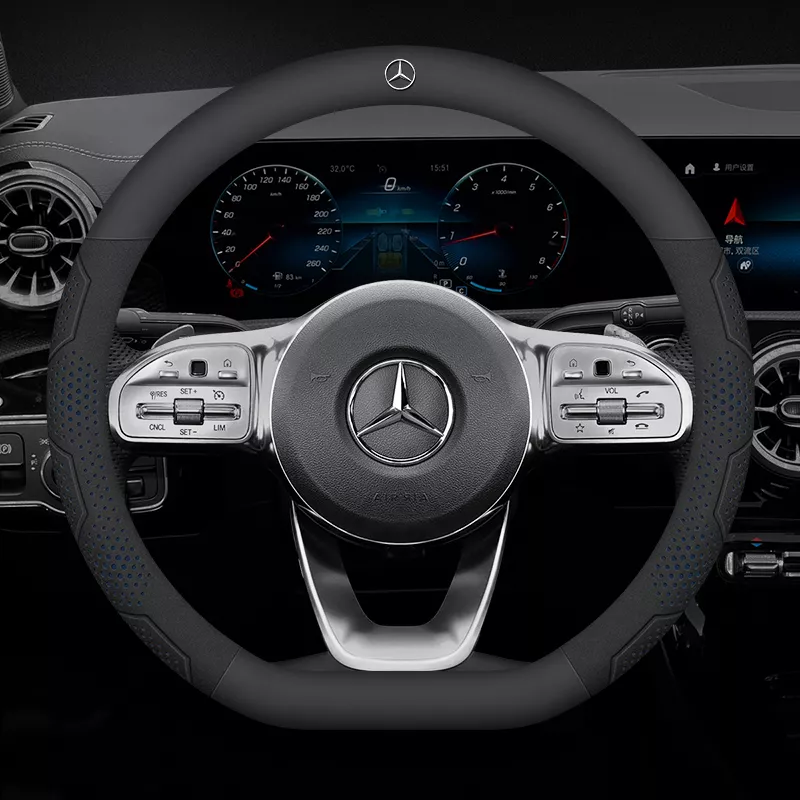 D Blue Leather