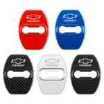 Stainless Steel Car Door Lock Covers for Chevrolet Camaro, Cruze, Malibu 7 8131 ffe8b1