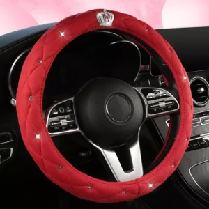 Luxury Suede Steering Wheel Cover for Toyota