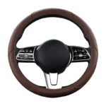 Pink Leather Steering Wheel Cover for Toyota 7 8262 736e71
