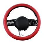 Pink Leather Steering Wheel Cover for Toyota 8 8262 e6d564