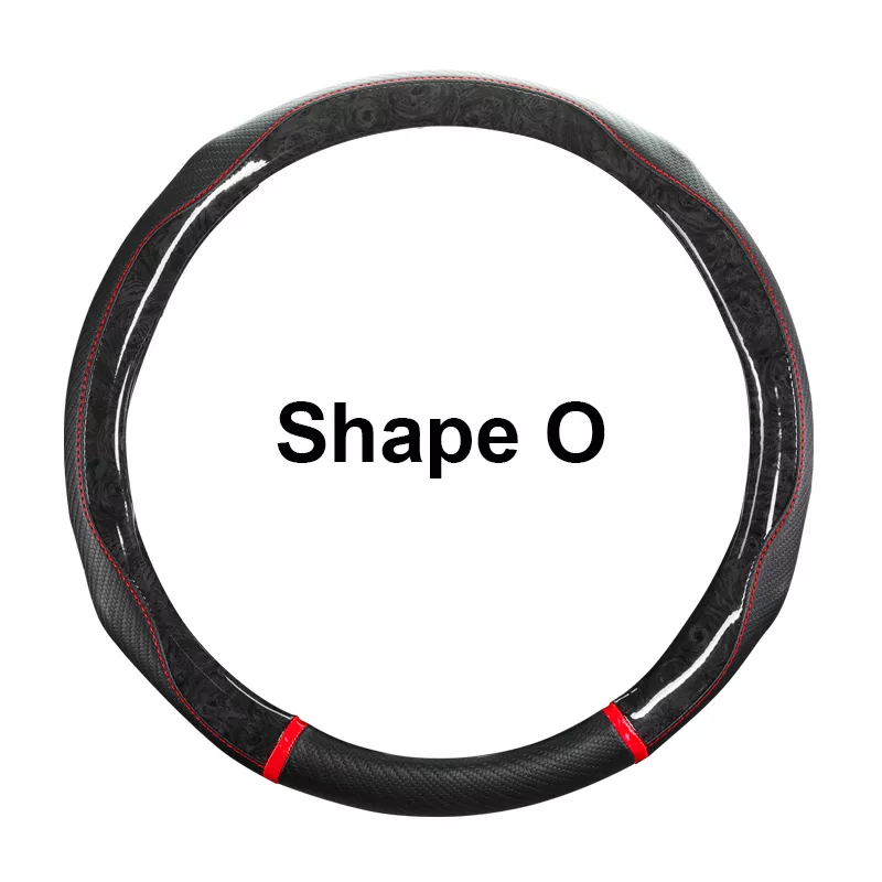 Shape O / Black and Red