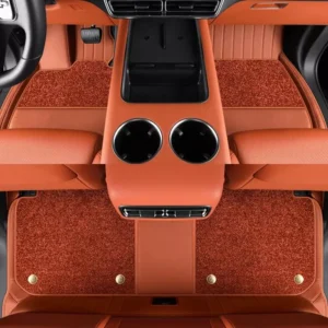Luxury Custom Fit Leather Floor Mats for Mercedes-Benz