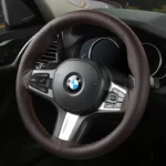 Handmade Genuine Leather Anti-Slip Steering Wheel Cover for BMW 8 8629 20f158