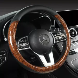Universal Leather Steering Wheel Cover for Toyota