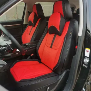 Luxury Universal Nappa Leather Car Seat Covers with 3D Lumbar Support – Toyota