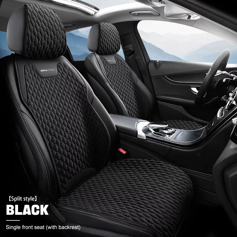 Black / Front Seat