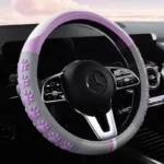 Cute Pink Cat Claw Steering Wheel Cover for Mercedes-Benz 8 8837 5e26da