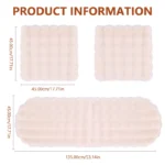Plush Car Seat Covers - Ultra-Soft, Warm & Universal Fit for Winter Comfort 9 8867 08059c