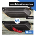 Car Taildoor Glass Grab Handle for Jeep Wrangler JL 2018-2024 8 8897 3d14ce