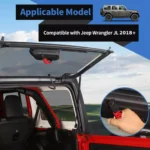 Car Taildoor Glass Grab Handle for Jeep Wrangler JL 2018-2024 5 8897 3ecb48