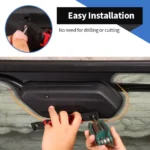 Car Taildoor Glass Grab Handle for Jeep Wrangler JL 2018-2024 7 8897 c1f970