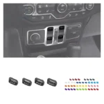 Stylish Window Control Button Covers for Jeep Wrangler JL & Gladiator JT 5 8966 cf6bf2