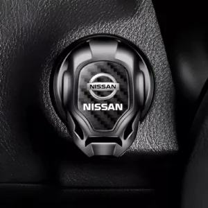 Premium Engine Start Stop Button Cover – Fits Nissan GTR, X-Trail, Qashqai