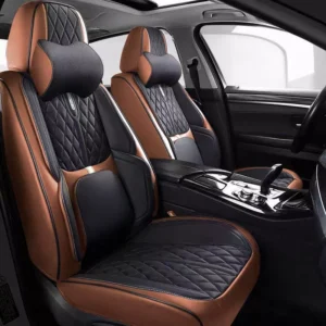 Luxury Nappa Leather Car Seat Covers for Honda, Porsche, Jeep