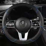 Audocovers Anti-Slip Leather Steering Wheel Cover for Volkswagen and Mercedes 8 9147 0f9e04