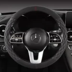 Luxury Suede Steering Wheel Cover for Mercedes-Benz and Toyota – Universal 15" Anti-Slip Grip 6 9324 affc05