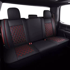 Waterproof Leather Seat Covers Full Set for 2020-2023 Ford F-150 & F-Series