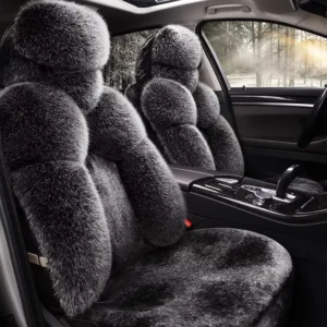 Universal Plush Car Seat Covers for Toyota, Honda, and Ford SUVs & Sedans