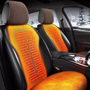 Universal Heated Car Seat Cushion for Toyota, Ford, Honda – Fast Heating & Cozy