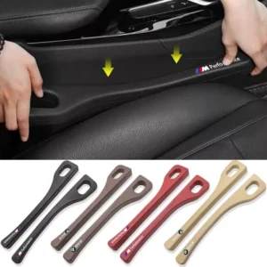2Pcs Car Seat Gap Filler Strip for BMW, Mini, and Z4 - Auto Phone Holder Accessories