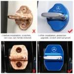 4PCS Car Door Lock Cover – Anti-Rust Protective Buckle for Mercedes-Benz W213 W205 W203 6 9693 28774e
