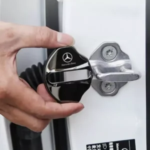 4PCS Car Door Lock Cover – Anti-Rust Protective Buckle for Mercedes-Benz W213 W205 W203